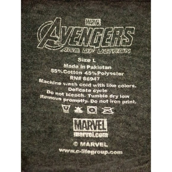 The Avengers Tee Shirt Marvel Men's T Shirt L - Picture 4 of 4